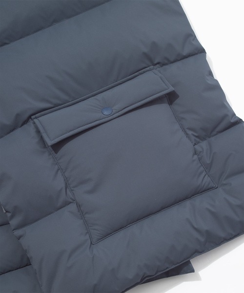 F/CE. （エフシーイー）の「F/CE. FT DOWN SCARF / エフシーイー  エフライト ダウンスカーフ（マフラー・メンズ・ネイビー/ブラック/アイボリー・FREE）」の5枚目の写真