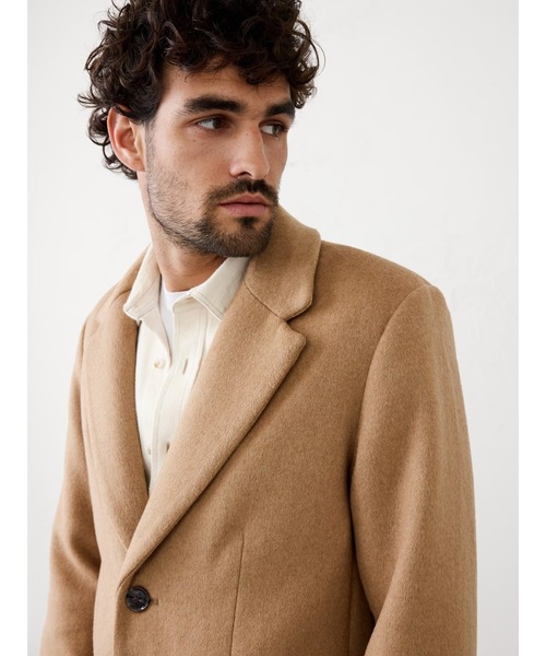 BANANA REPUBLIC FACTORY STORE(バナナリパブリック ファクトリーストア)の「BANANA REPUBLIC FACTORY STORE ウールトップコート(チェスターコート・メンズ・グレー/キャメル・S/M/L/XL)」の9枚目の写真