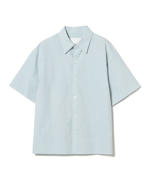 Demi-Luxe BEAMS（デミルクス ビームス）の「【1/9再値下げ】AK+1 / ハーフスリーブ コットン シャツ（シャツ/ブラウス・レディース・サックスブルー/ホワイト・ONE SIZE）」の17枚目の写真