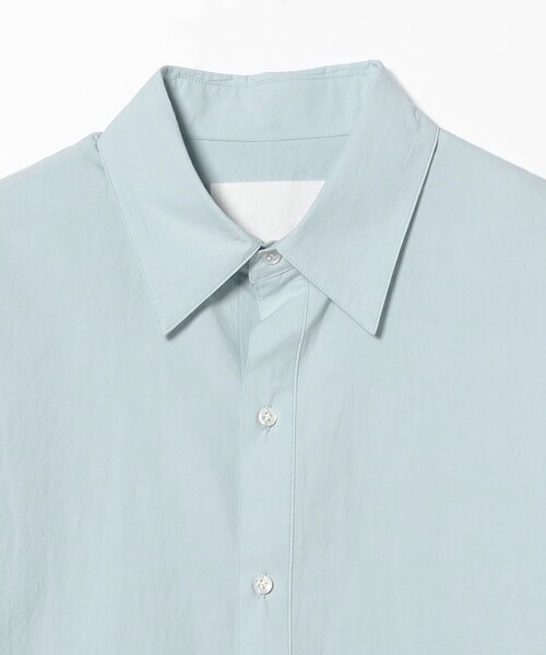 Demi-Luxe BEAMS（デミルクス ビームス）の「【1/9再値下げ】AK+1 / ハーフスリーブ コットン シャツ（シャツ/ブラウス・レディース・サックスブルー/ホワイト・ONE SIZE）」の16枚目の写真