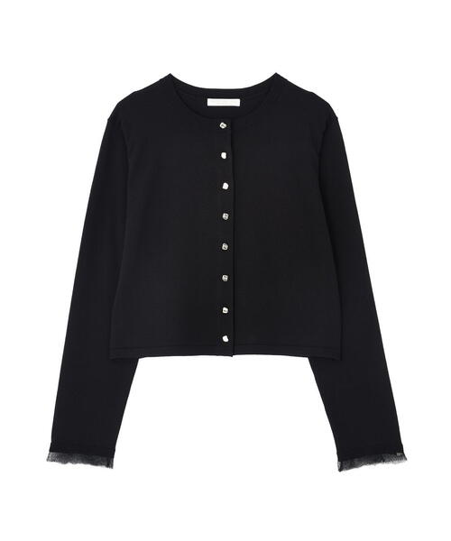 PROPORTION BODY DRESSING（プロポーションボディドレッシング）の「＜ハンドウォッシャブル＞ゴールド釦カーディガン / 1215274800（カーディガン/ボレロ・レディース・ブラック/ボルドー/ブラウン/グレー・FREE）」の7枚目の写真