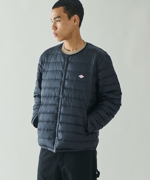 DANTON | クルーネック インナーダウンジャケット MEN（ダウン