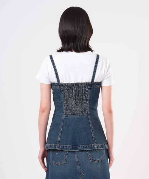 Levi's（リーバイス）の「Levi's/リーバイス テーラード ビスチェ（ベスト・レディース・インディゴブルー・M/S/XS）」の3枚目の写真