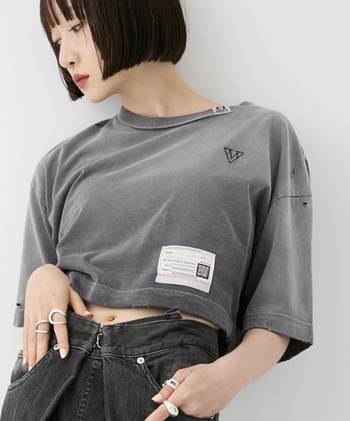 ★MIHARAYASUHIRO★サン フェイデッド Tシャツ Maison MIHARA YASUHIRO - サンフェードティーシャツ - sun