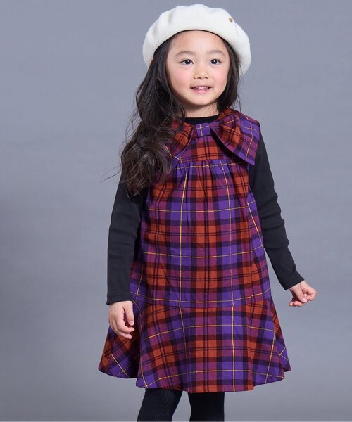 ジュニア対応】3wayリボンジャンスカ（ジャンパースカート