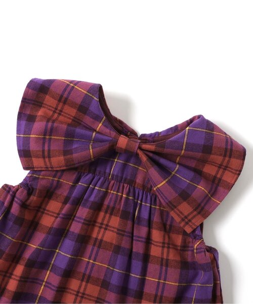 Seraph（セラフ）の「【ジュニア対応】3wayリボンジャンスカ（ジャンパースカート・キッズ・ブラウン/その他3/パープル・80/90/100/110/120/130/140）」の17枚目の写真