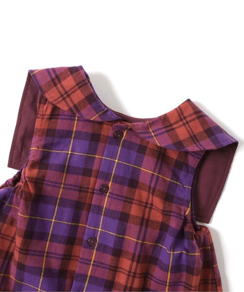 Seraph（セラフ）の「【ジュニア対応】3wayリボンジャンスカ（ジャンパースカート・キッズ・ブラウン/その他3/パープル・80/90/100/110/120/130/140）」の19枚目の写真