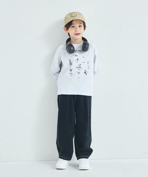 セール】【綿100%】ユニセックス ルーズシルエット アニマルプリント