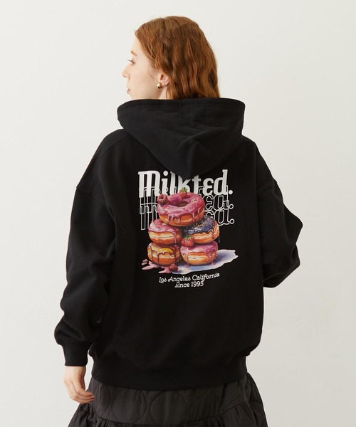 DONUTS LOGO SWEAT HOODIE（パーカー）｜MILKFED.（ミルクフェド）の