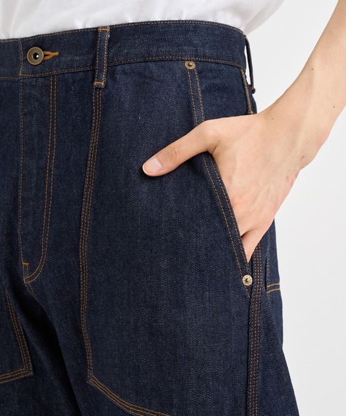 KHOKI（コッキ）の「【KHOKI / コッキ】3D cutting denim pants（デニムパンツ・メンズ・インディゴブルー・2/1/3）」の5枚目の写真