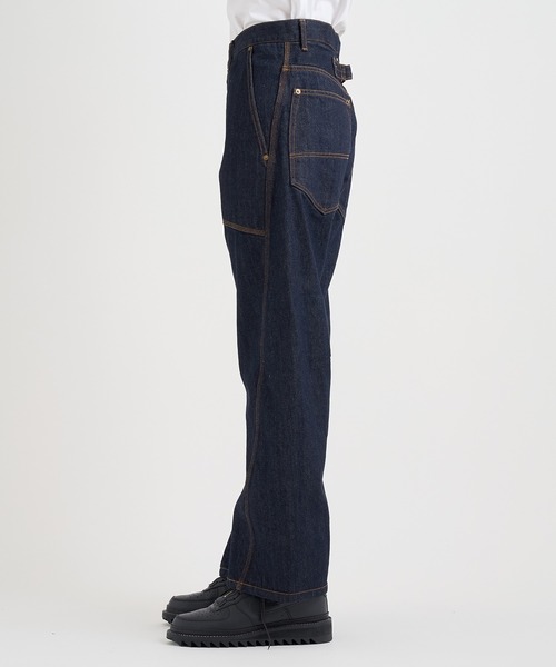 美品 コッキ khoki 19AW ラップデニムパンツ サイズM ワイド 美品 コッキ khoki 19AW ラップデニムパンツ サイズM ワイド