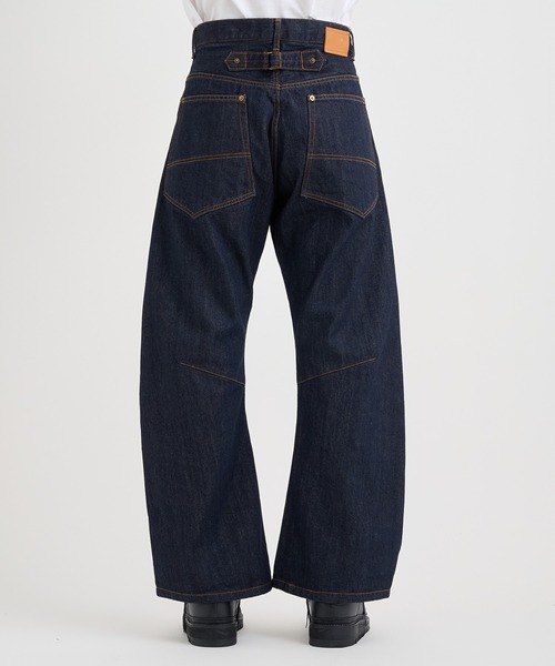KHOKI / コッキ】3D cutting denim pants（デニムパンツ