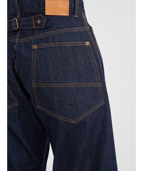 KHOKI（コッキ）の「【KHOKI / コッキ】3D cutting denim pants（デニムパンツ・メンズ・インディゴブルー・2/1/3）」の4枚目の写真