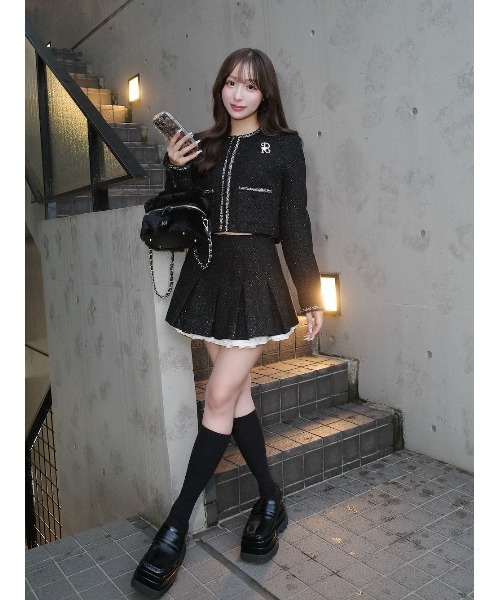 Darich（ダーリッチ）の「スパンコールツイードジャケット（その他