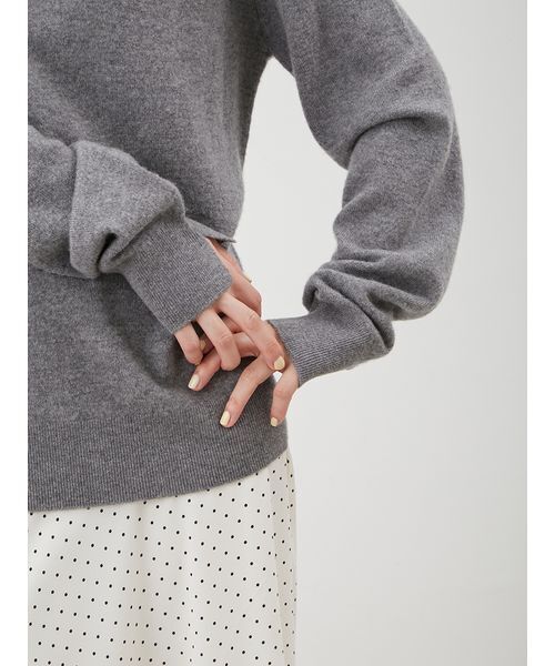 ウール100％ベーシックタートルネックニット（ニット/セーター）｜Mila