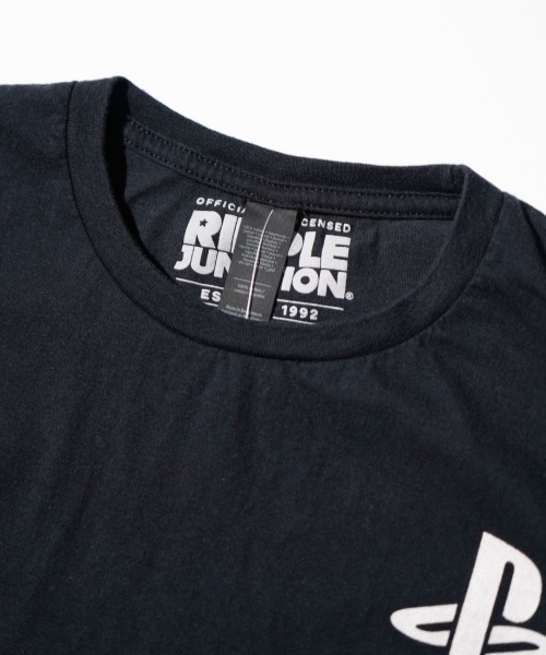 THRIFTY LOOK（スリフティールック）の「THRIFTY LOOK / スリフティールック THRIFTY "PlayStation" TEE プレイステーション ユーズド加工 Tシャツ ゲームTシャツ（Tシャツ/カットソー・メンズ・ブラック/ブラック系その他/ブラック系その他2・X-LARGE/LARGE）」の9枚目の写真