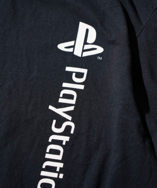 THRIFTY LOOK（スリフティールック）の「THRIFTY LOOK / スリフティールック THRIFTY "PlayStation" TEE プレイステーション ユーズド加工 Tシャツ ゲームTシャツ（Tシャツ/カットソー・メンズ・ブラック/ブラック系その他/ブラック系その他2・X-LARGE/LARGE）」の11枚目の写真