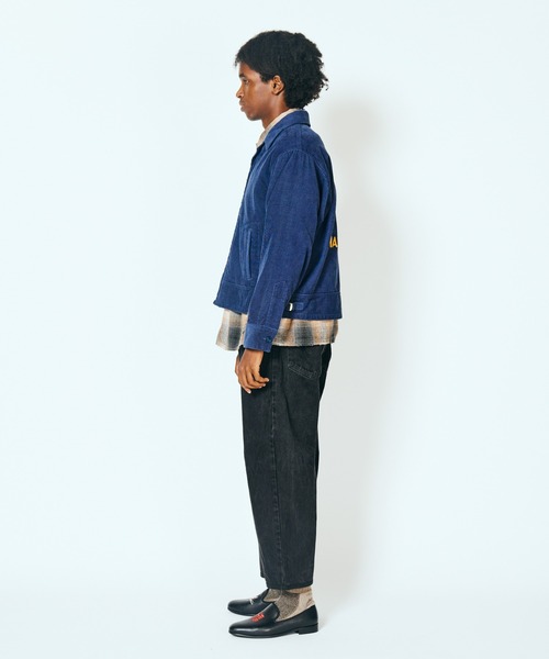THRIFTY LOOK(スリフティールック)の「THRIFTY LOOK / スリフティールック FFA JACKET FLORIDA FFAジャケット 刺しゅう コットン コーディロイ フロリダ(ブルゾン・メンズ・ネイビー/ダークネイビー・X-SMALL/SMALL/MEDIUM/LARGE)」の5枚目の写真