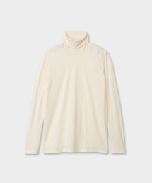 WOOL JERSEY TURTLE NECK