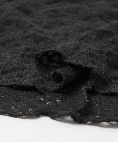 F by ROSSO（エフバイロッソ）の「F by ROSSO　起毛ストレッチレースプルオーバー（Tシャツ/カットソー・レディース・ブラック/オフホワイト・FREE）」の21枚目の写真