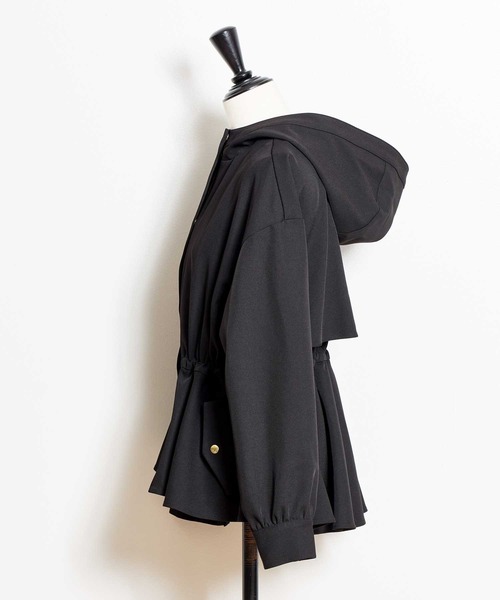 NOELA(ノエラ)の「ドロストマウンテンパーカー(マウンテンパーカー・レディース・ブラック/ベージュ/モカ・S/M)」の19枚目の写真