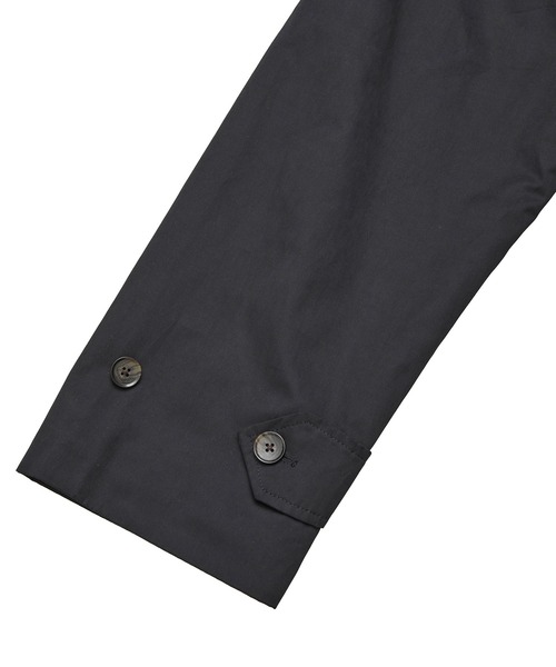 MEN'S BIGI（メンズビギ）の「ラグランスリーブコート（トレンチコート・メンズ・チャコールグレー/ブラック/ブラウン系その他・03/02）」の8枚目の写真