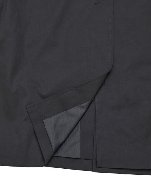 MEN'S BIGI（メンズビギ）の「ラグランスリーブコート（トレンチコート・メンズ・チャコールグレー/ブラック/ブラウン系その他・03/02）」の4枚目の写真