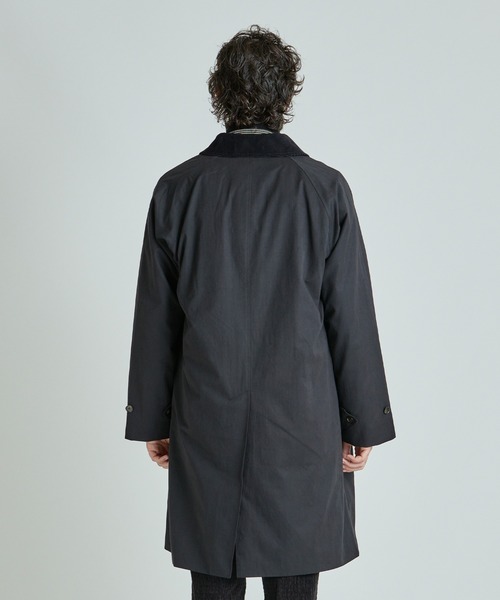 MEN'S BIGI（メンズビギ）の「ラグランスリーブコート（トレンチコート・メンズ・チャコールグレー/ブラック/ブラウン系その他・03/02）」の19枚目の写真