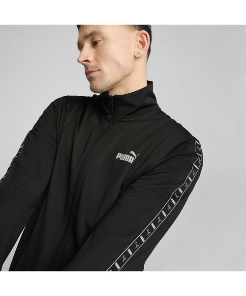 PUMA（プーマ）の「PUMA プーマ メンズ ポリ テープスーツ 上下セット Poly Tape Suit（ジャージ・メンズ・ブラック/ネイビー・XX-LARGE/X-LARGE/SMALL/MEDIUM/LARGE）」の6枚目の写真