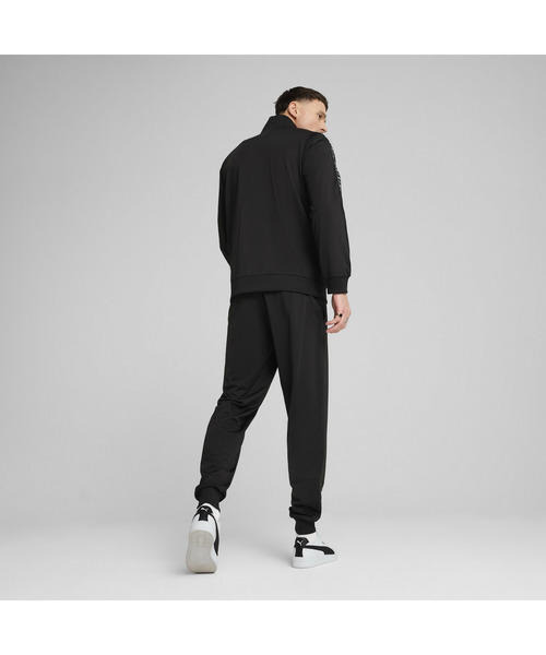 PUMA（プーマ）の「PUMA プーマ メンズ ポリ テープスーツ 上下セット Poly Tape Suit（ジャージ・メンズ・ブラック/ネイビー・XX-LARGE/X-LARGE/SMALL/MEDIUM/LARGE）」の8枚目の写真