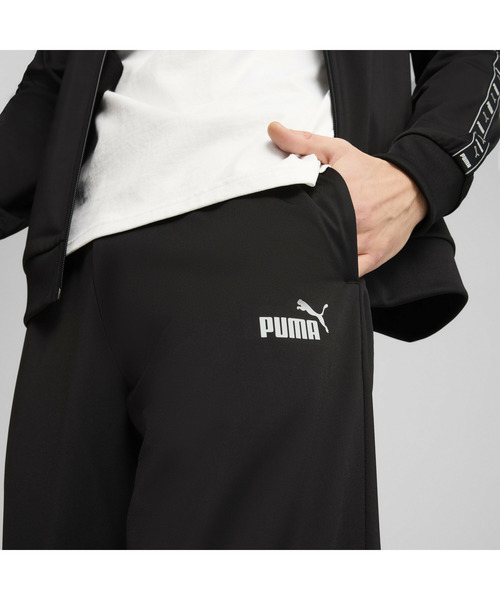 PUMA（プーマ）の「PUMA プーマ メンズ ポリ テープスーツ 上下セット Poly Tape Suit（ジャージ・メンズ・ブラック/ネイビー・XX-LARGE/X-LARGE/SMALL/MEDIUM/LARGE）」の9枚目の写真