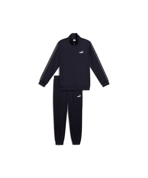 PUMA（プーマ）の「PUMA プーマ メンズ ポリ テープスーツ 上下セット Poly Tape Suit（ジャージ・メンズ・ブラック/ネイビー・XX-LARGE/X-LARGE/SMALL/MEDIUM/LARGE）」の3枚目の写真