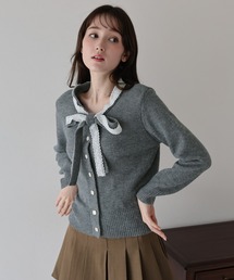 トップス（グレー/灰色系・リボン）ファッション通販 - ZOZOTOWN