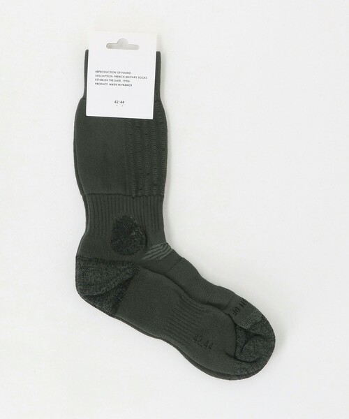 Steven Alan(スティーブンアラン)の「<REPRODUCTION OF FOUND> FRENCH MILITARY SOCKS/ソックス(ソックス/靴下・メンズ・ブラック/ホワイト/オリーブ・FREE)」の3枚目の写真