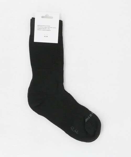 Steven Alan(スティーブンアラン)の「<REPRODUCTION OF FOUND> FRENCH MILITARY SOCKS/ソックス(ソックス/靴下・メンズ・ブラック/ホワイト/オリーブ・FREE)」の1枚目の写真