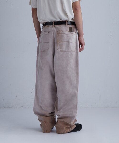 WHO'S WHO gallery(フーズフーギャラリー)の「【FromVintage】 落書きダックダブルニーパンツ(その他パンツ・メンズ・ブラック/ベージュ・FREE)」の12枚目の写真