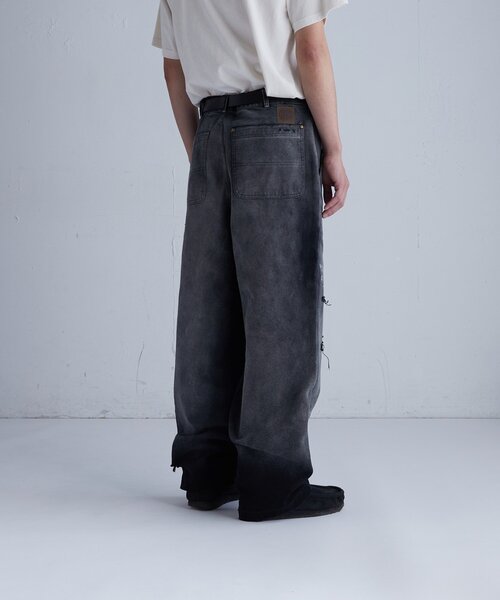 WHO'S WHO gallery(フーズフーギャラリー)の「【FromVintage】 落書きダックダブルニーパンツ(その他パンツ・メンズ・ブラック/ベージュ・FREE)」の18枚目の写真