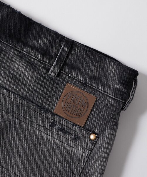 WHO'S WHO gallery(フーズフーギャラリー)の「【FromVintage】 落書きダックダブルニーパンツ(その他パンツ・メンズ・ブラック/ベージュ・FREE)」の8枚目の写真