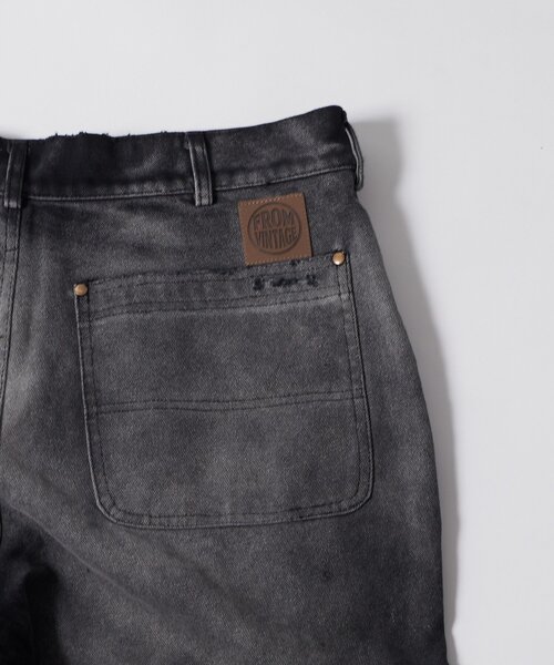 WHO'S WHO gallery(フーズフーギャラリー)の「【FromVintage】 落書きダックダブルニーパンツ(その他パンツ・メンズ・ブラック/ベージュ・FREE)」の9枚目の写真