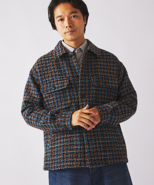 JAURNAL STANDARD ループツイードジャケット JOURNAL STANDARD（ジャーナルスタンダード）の「ループツイード