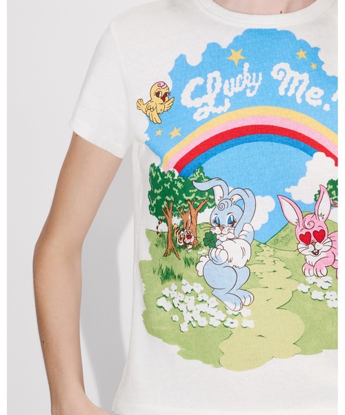 KENZO（ケンゾー）の「'KENZO Cartoon' コットン Tシャツ（Tシャツ/カットソー・レディース・ホワイト系その他・MEDIUM/SMALL/X-SMALL）」の2枚目の写真