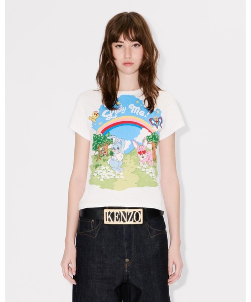KENZO（ケンゾー）の「'KENZO Cartoon' コットン Tシャツ（Tシャツ/カットソー・レディース・ホワイト系その他・MEDIUM/SMALL/X-SMALL）」の3枚目の写真