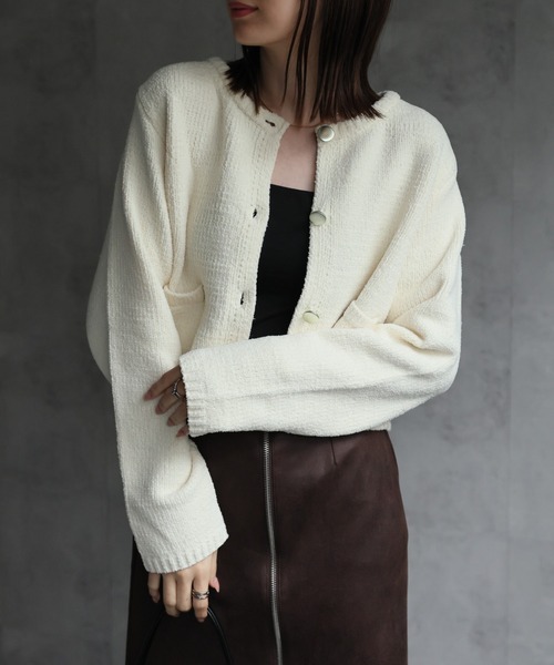 model：162cm 着用サイズ；F
