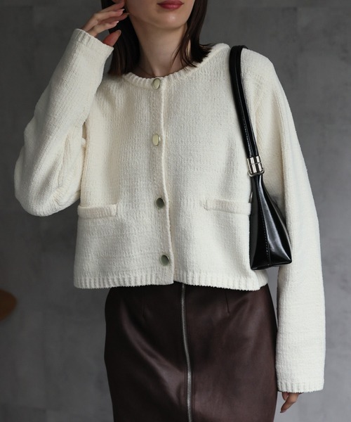 model：162cm 着用サイズ；F