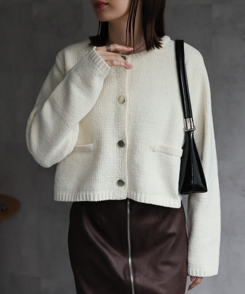 model：162cm 着用サイズ；F