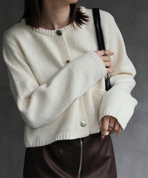 model：162cm 着用サイズ；F
