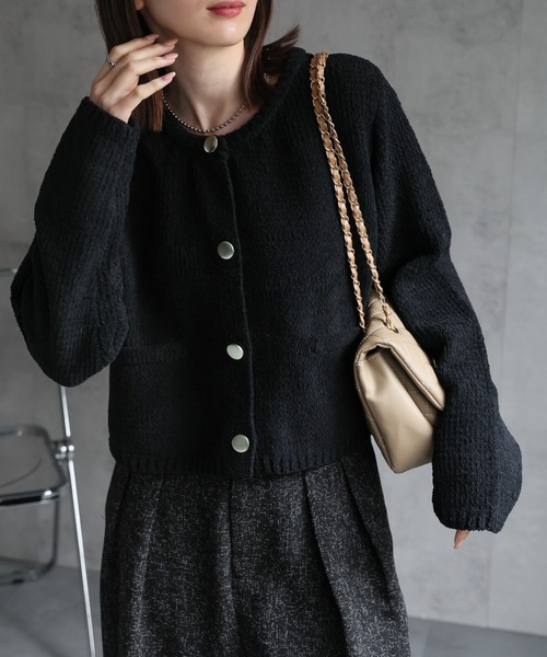 model：162cm 着用サイズ；F