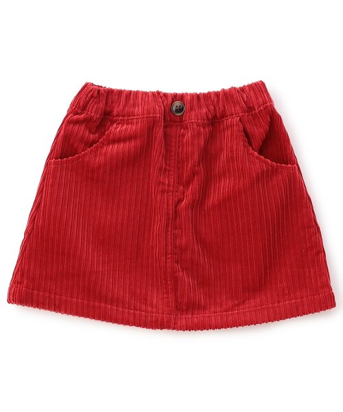 Seraph（セラフ）の「【ジュニア対応】スクエアミニスカート（スカート・キッズ・ベージュ/チェック/ネイビー/レッド・80/90/100/110/120/130/140）」の3枚目の写真