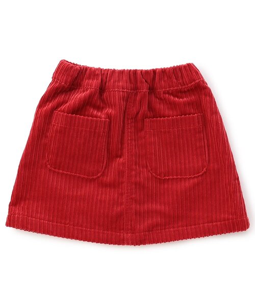 Seraph（セラフ）の「【ジュニア対応】スクエアミニスカート（スカート・キッズ・ベージュ/チェック/ネイビー/レッド・80/90/100/110/120/130/140）」の9枚目の写真