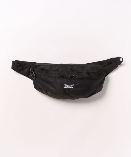 BEN DAVIS（ベンデイビス）の「【BEN DAVIS/ベンデイビス】カラビナ付き ウェストバッグ（ボディバッグ/ウエストポーチ・メンズ・ブラック・FREE）」の11枚目の写真